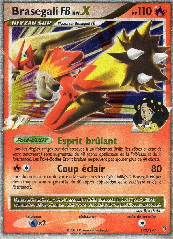 Carte Brasegali FB NIV.X 142/147 – Vainqueurs Suprêmes