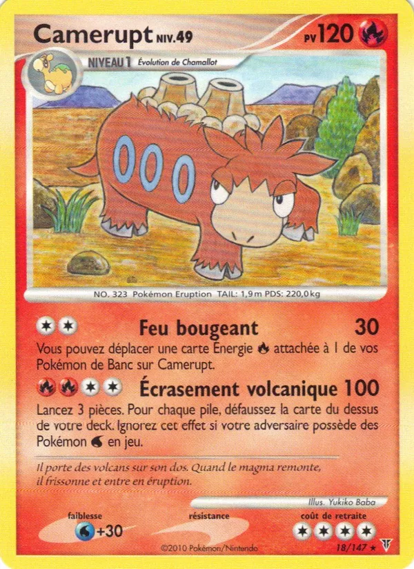 Carte Camérupt 18/147 – Vainqueurs Suprêmes