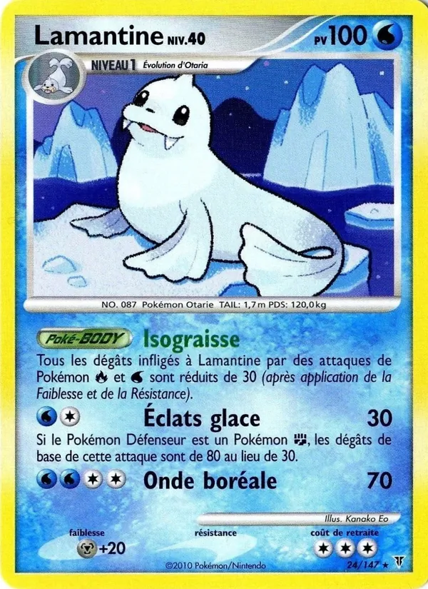 Carte Lamantine 24/147 – Vainqueurs Suprêmes