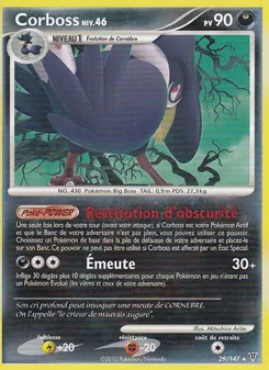 Carte Corboss 29/147 – Vainqueurs Suprêmes