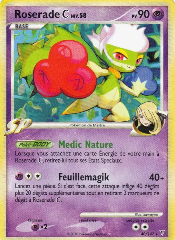 Carte Roserade C 40/147 – Vainqueurs Suprêmes