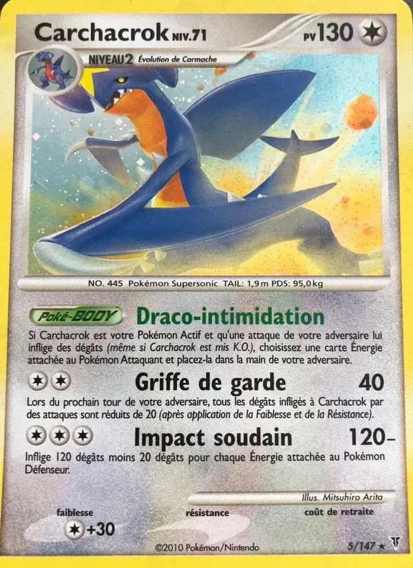 Carte Carchacrok 5/147 – Vainqueurs Suprêmes