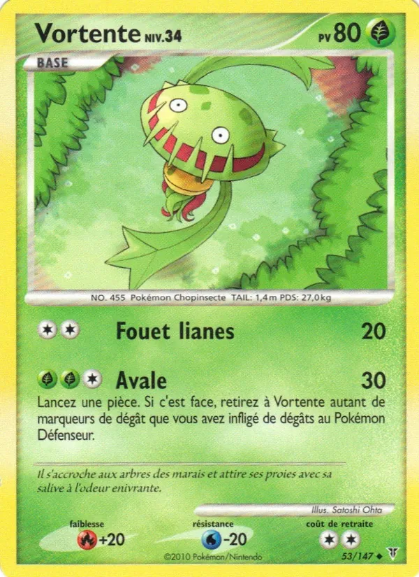 Carte Vortente 53/147 – Vainqueurs Suprêmes