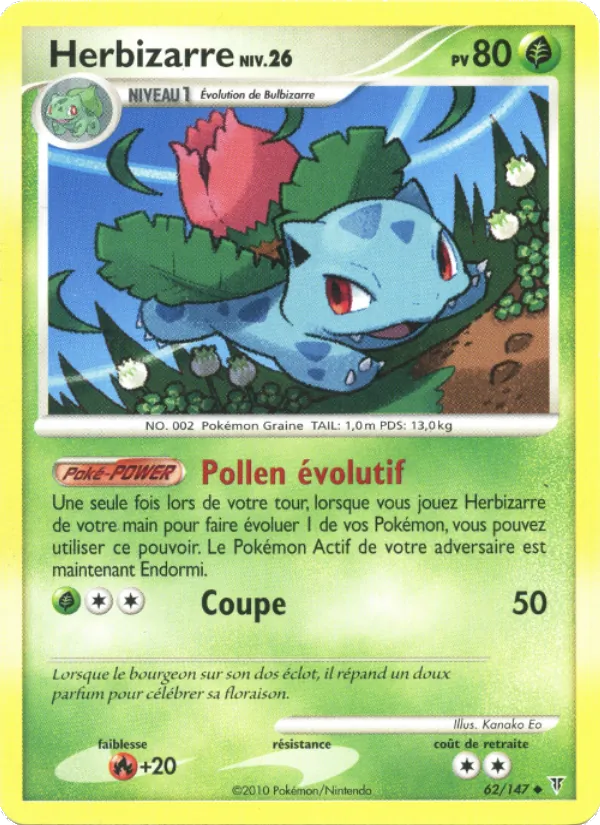 Carte Herbizarre 62/147 – Vainqueurs Suprêmes