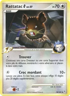 Carte Rattatac G 78/147 – Vainqueurs Suprêmes