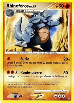 Carte Rhinoféros 80/147 – Vainqueurs Suprêmes