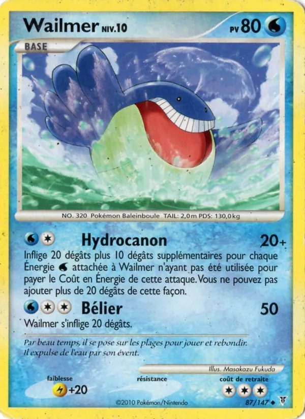 Carte Wailmer 87/147 – Vainqueurs Suprêmes