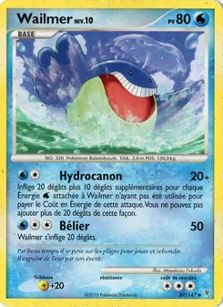 Carte Wailmer 87/147 – Vainqueurs Suprêmes