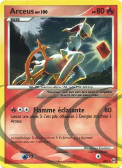 Carte Arceus AR3 – Vainqueurs Suprêmes