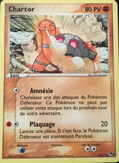 Carte Chartor 10/17 – POP Série 1
