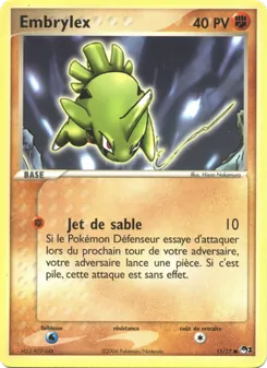 Carte Embrylex 11/17 – POP Série 1
