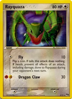 Carte Rayquaza 3/17 – POP Série 1