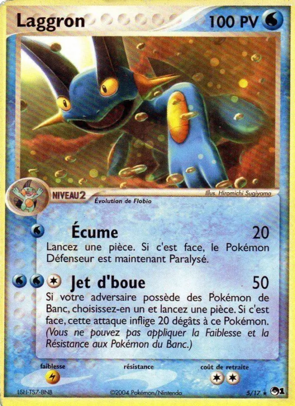 Carte Laggron 5/17 – POP Série 1