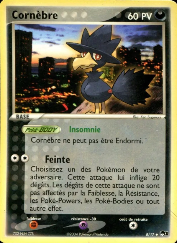 Carte Cornèbre 8/17 – POP Série 1