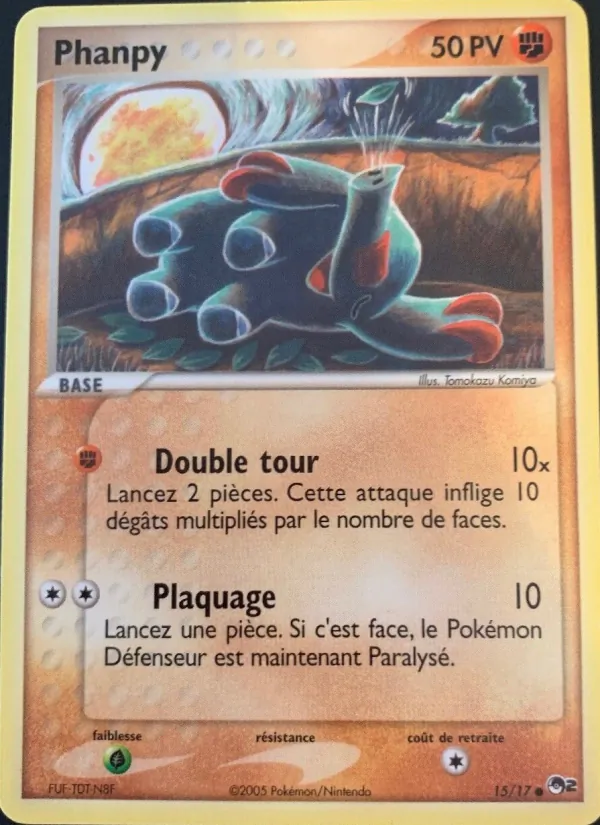 Carte Phanpy 15/17 – POP Série 2