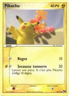 Carte Pikachu 16/17 – POP Série 2