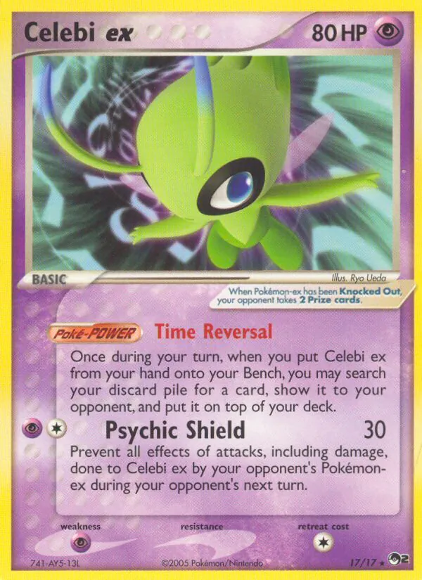 Carte Celebi ex 17/17 – POP Série 2