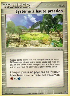Carte Système à haute pression 10/17 – POP Série 3