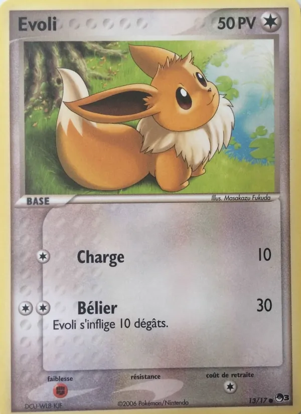 Carte Evoli 13/17 – POP Série 3