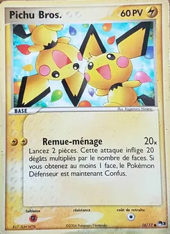 Carte Pichu Bros. 16/17 – POP Série 3