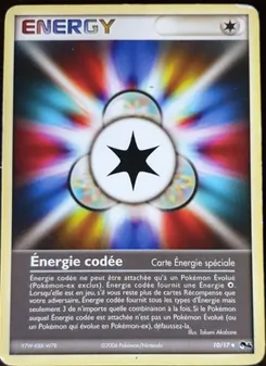 Carte Énergie codée 10/17 – POP Série 4