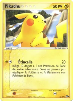 Carte Pikachu 13/17 – POP Série 4