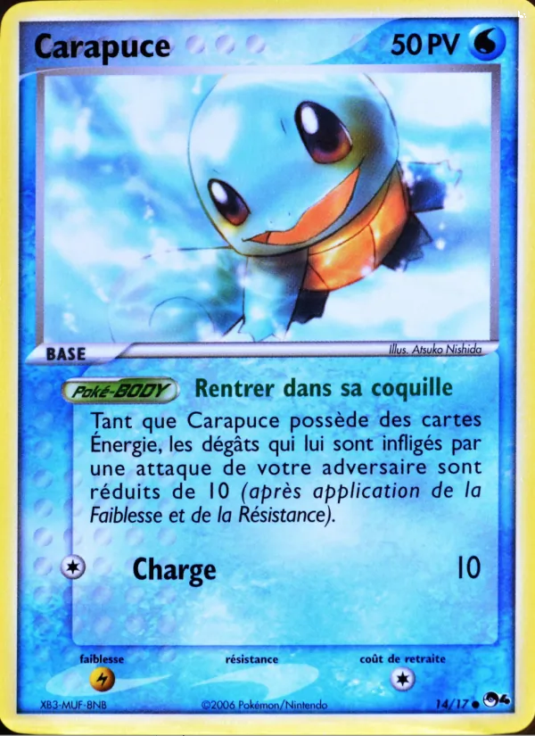 Carte Carapuce 14/17 – POP Série 4
