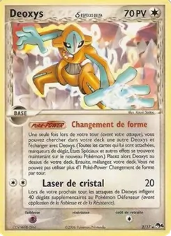 Carte Deoxys δ 2/17 – POP Série 4