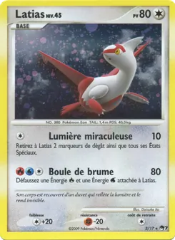 Carte Latias 3/17 – POP Série 7
