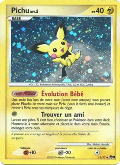 Carte Pichu 11/17 – POP Série 9