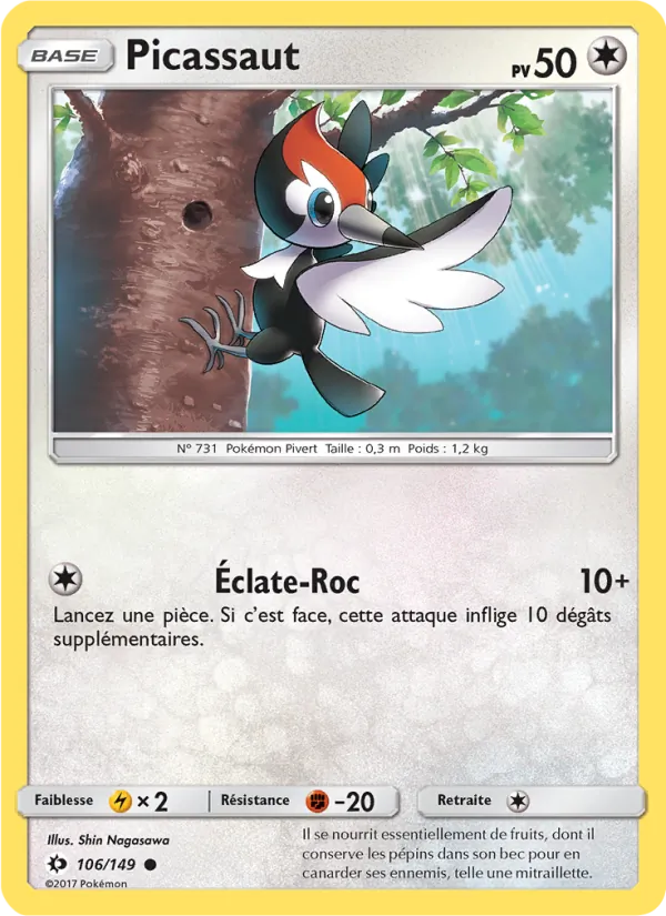 Carte Picassaut 106/149 – Soleil et Lune