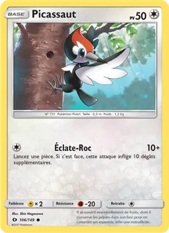 Carte Picassaut 106/149 – Soleil et Lune