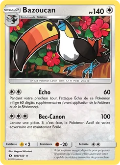 Carte Bazoucan 108/149 – Soleil et Lune
