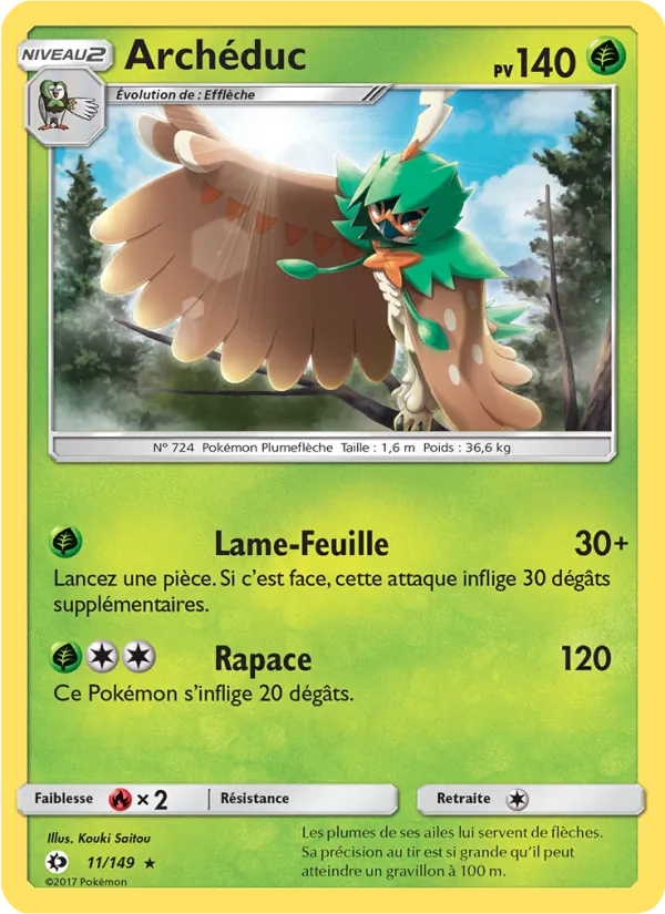 Carte Archéduc 11/149 – Soleil et Lune