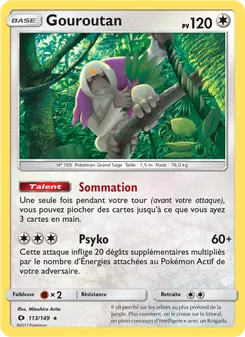 Carte Gouroutan 113/149 – Soleil et Lune