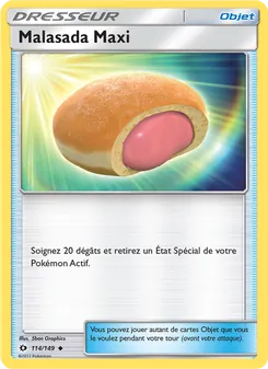 Carte Malasada Maxi 114/149 – Soleil et Lune