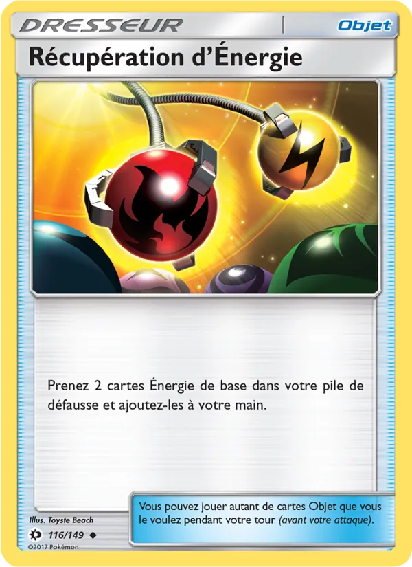 Carte Récupération d’Énergie 116/149 – Soleil et Lune