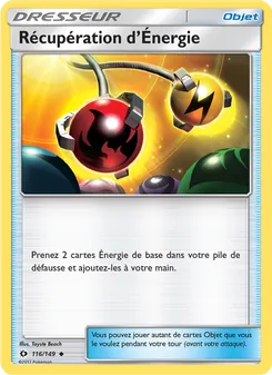 Carte Récupération d’Énergie 116/149 – Soleil et Lune