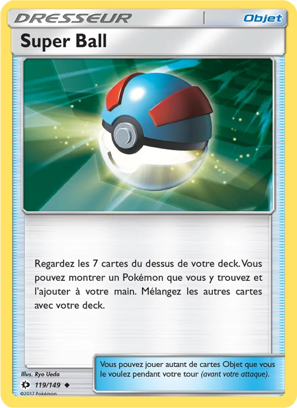 Carte Super Ball 119/149 – Soleil et Lune