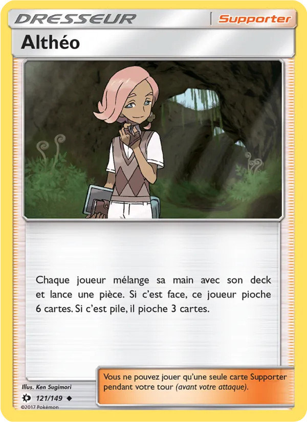 Carte Althéo 121/149 – Soleil et Lune