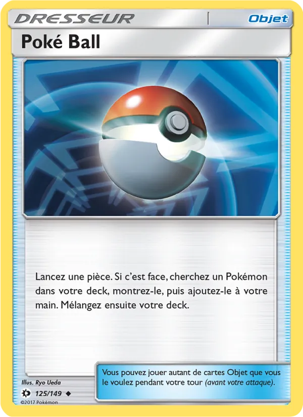 Carte Poké Ball 125/149 – Soleil et Lune