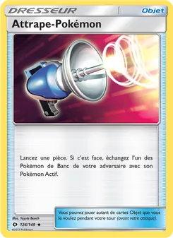 Carte Attrape-Pokémon 126/149 – Soleil et Lune
