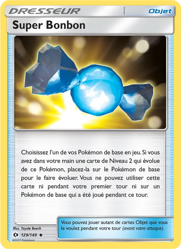 Carte Super Bonbon 129/149 – Soleil et Lune