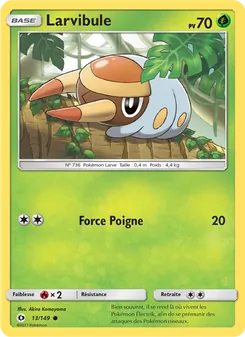 Carte Larvibule 13/149 – Soleil et Lune