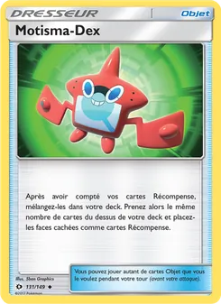 Carte Motisma-Dex 131/149 – Soleil et Lune
