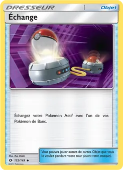 Carte Échange 132/149 – Soleil et Lune