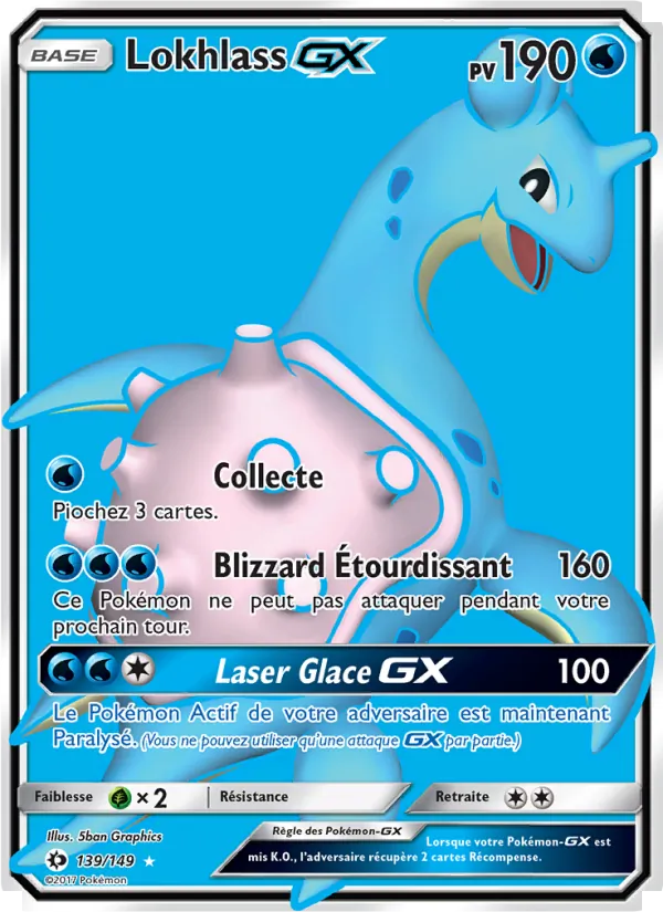 Carte Lokhlass GX 139/149 – Soleil et Lune