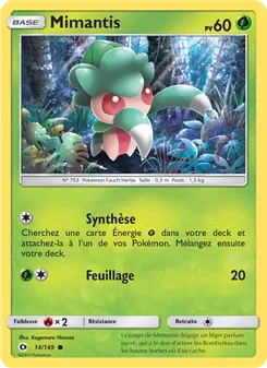 Carte Mimantis 14/149 – Soleil et Lune