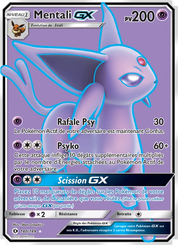 Carte Mentali GX 140/149 – Soleil et Lune