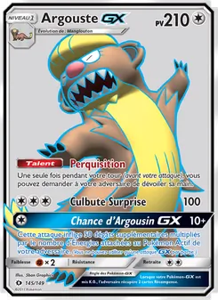 Carte Argouste GX 145/149 – Soleil et Lune